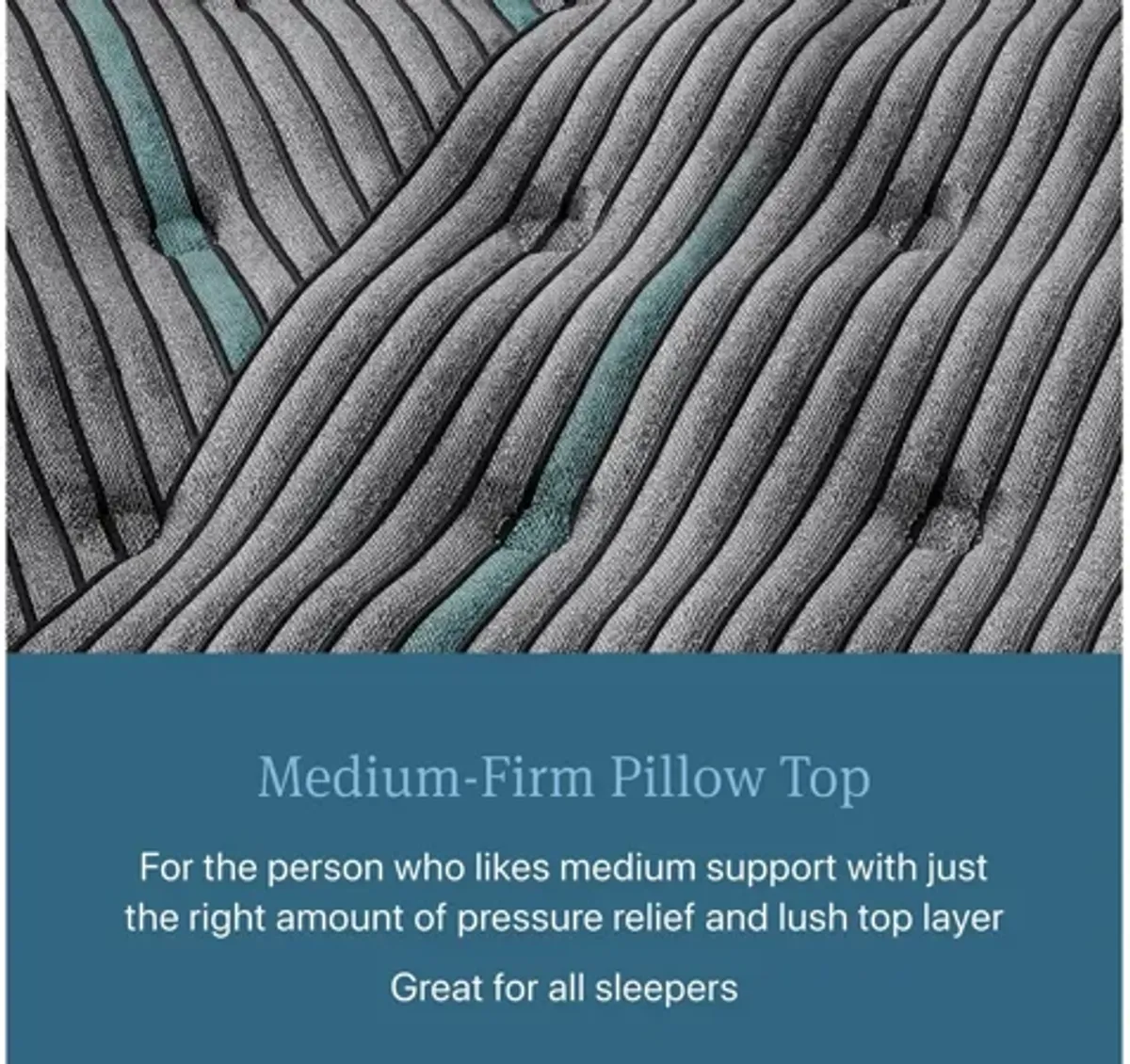 Beautyrest Level Two Medium Firm Pillow Top Mattress