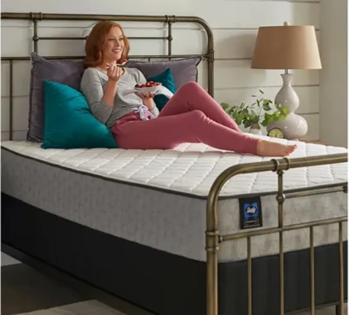 Sealy Essentials Autumn Ash Plush Mattress