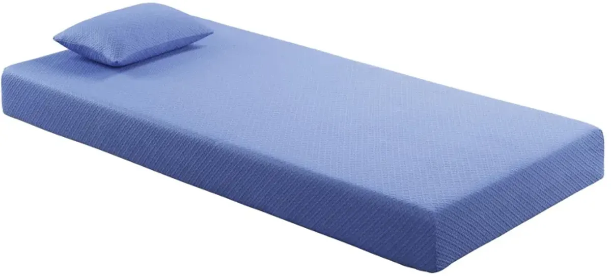 Nocturne 7" Blue Mattress With Pillow