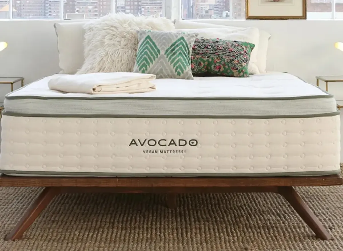 Avocado Vegan Mattress PillowTop Medium