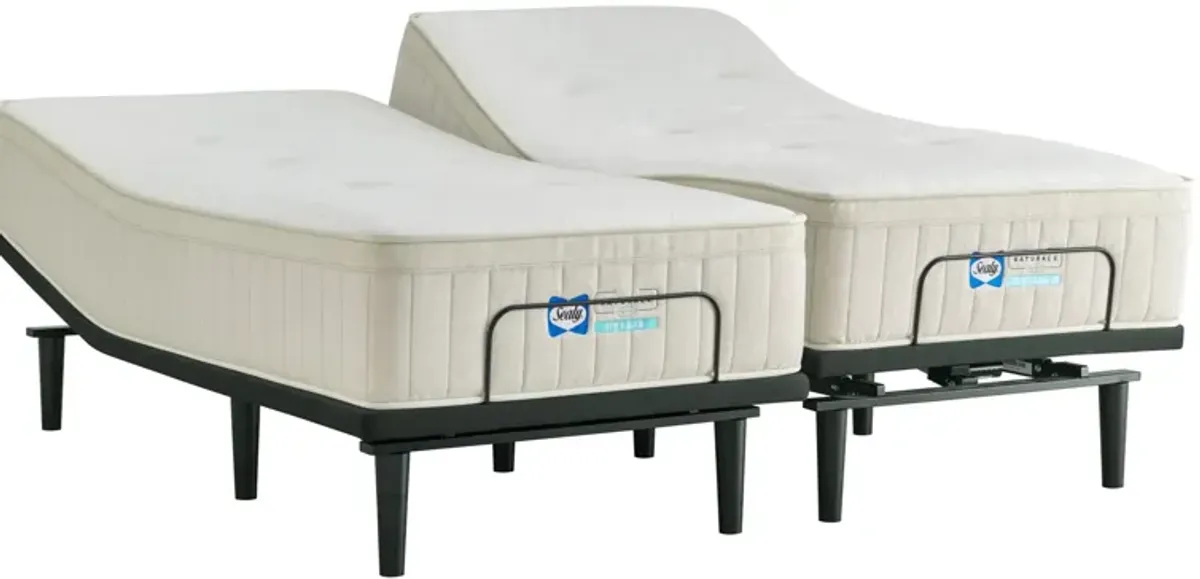 Sealy Naturals Firm Hybrid Mattress - Split Cal King Set