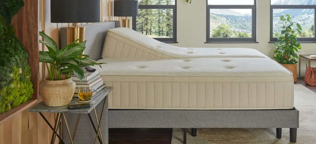 Sealy Naturals Firm Hybrid Mattress - Split Cal King Set