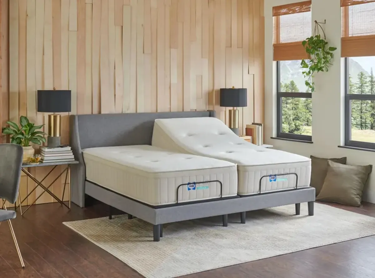 Sealy Naturals Firm Hybrid Mattress - Split Cal King Set