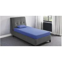 Nocturne 7" Blue Mattress with Pillow by Bellanest