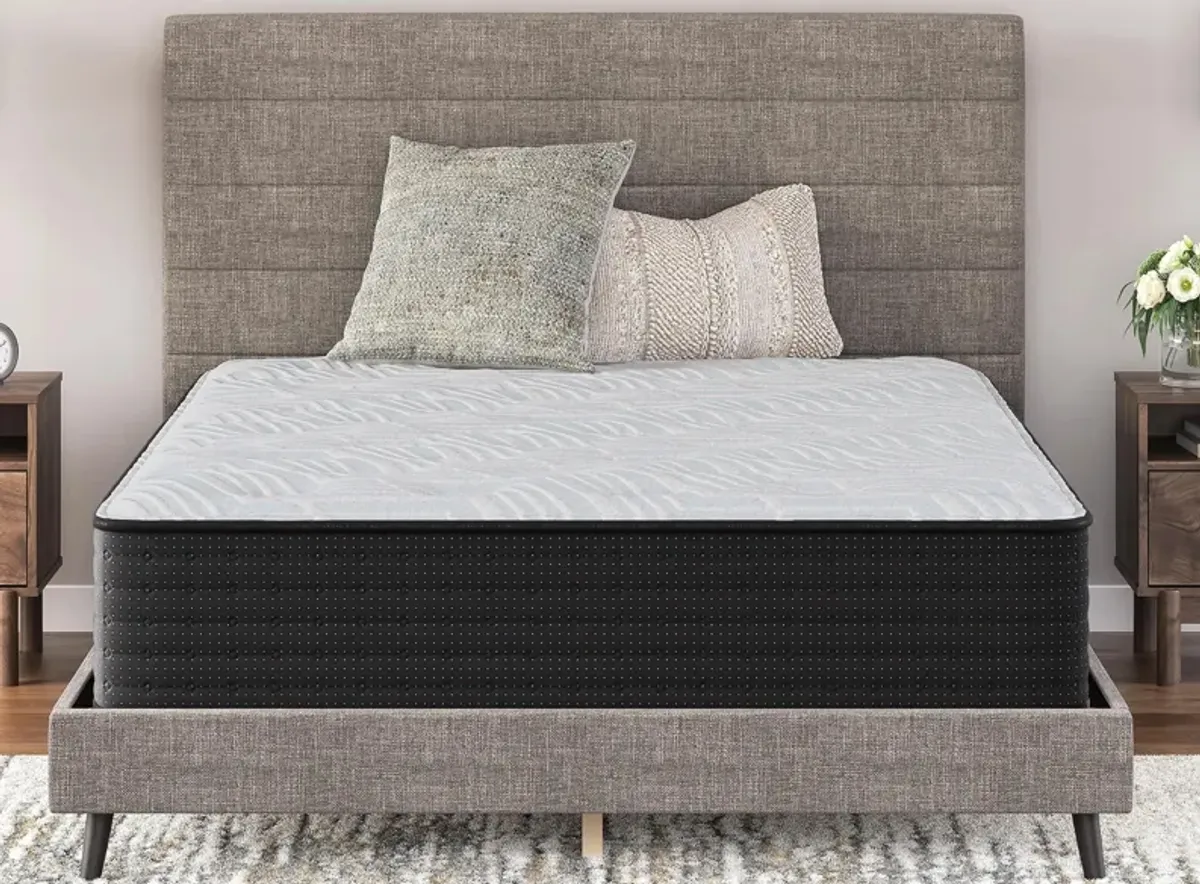 Palisades Plush Mattress in Gray/Blue by Ashley Furniture