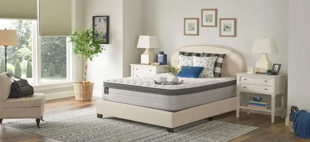 Sealy Posturepedic Spring Bloom Soft Euro Pillowtop Mattress