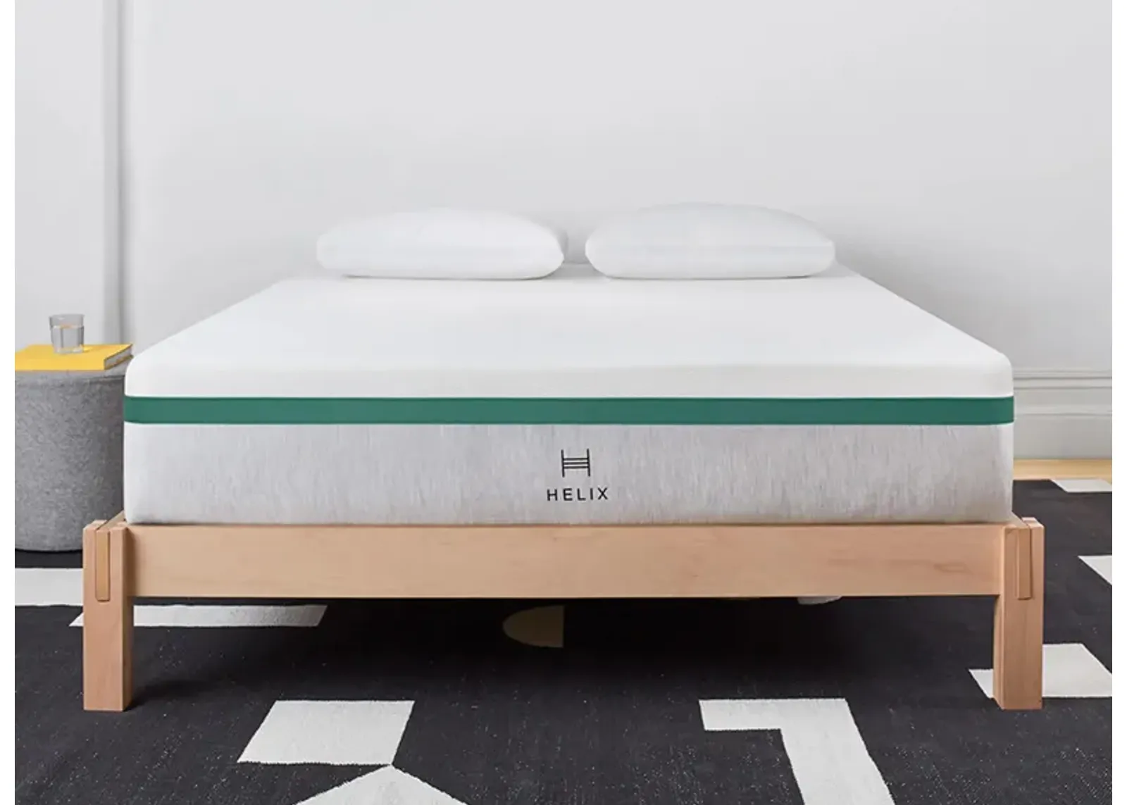 Helix Twilight Mattress in White by Helix Sleep