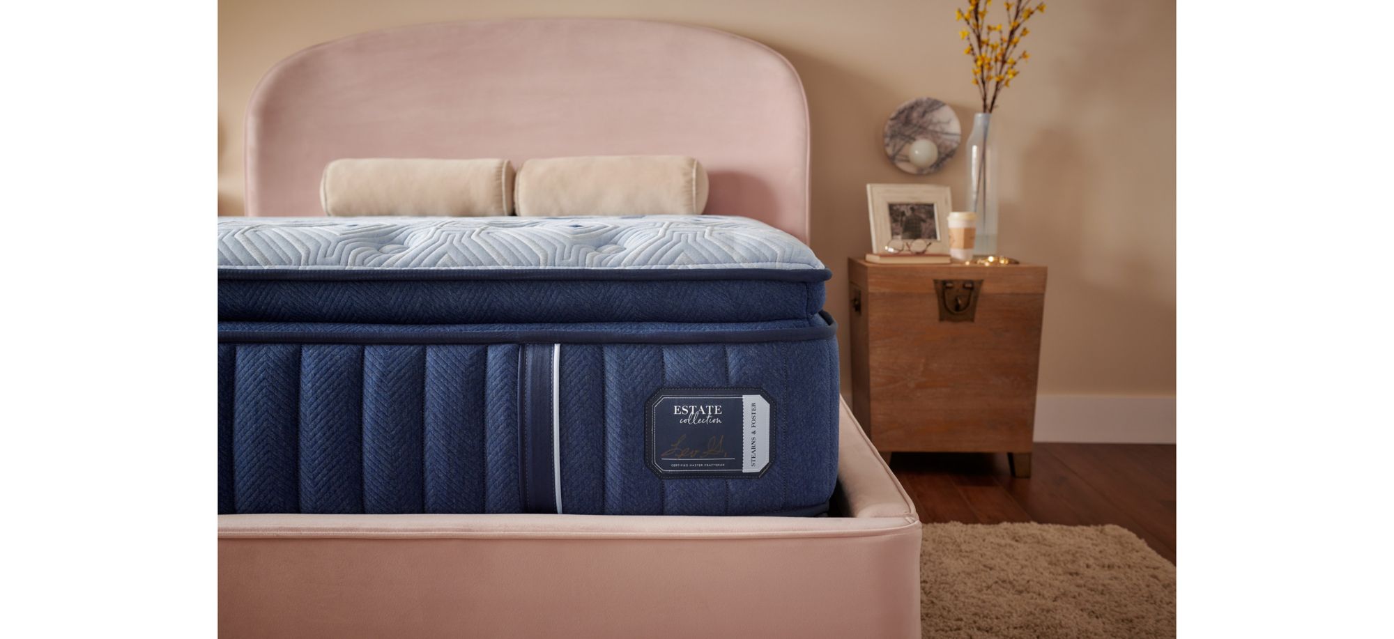 Stearns & Foster Estate Plush Euro Pillow Top Mattress