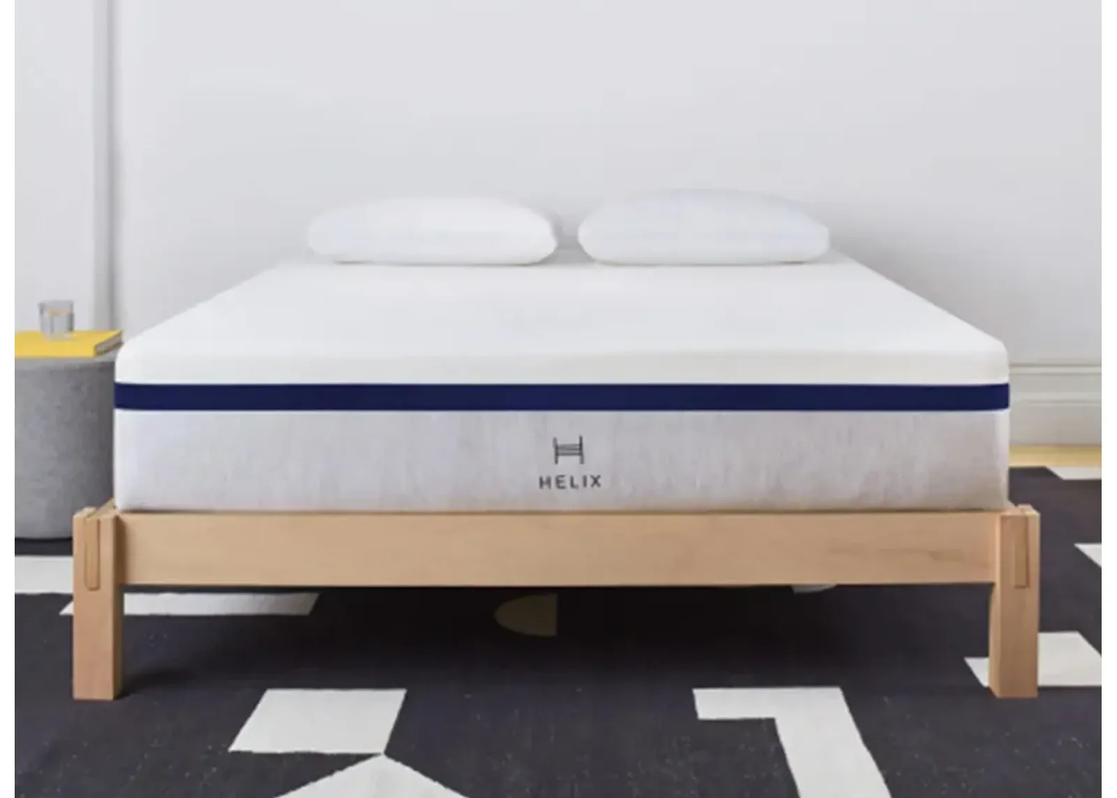 Helix Midnight Mattress in White by Helix Sleep