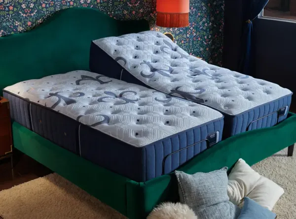 Stearns & Foster Estate Medium Split Cal King Mattress Set