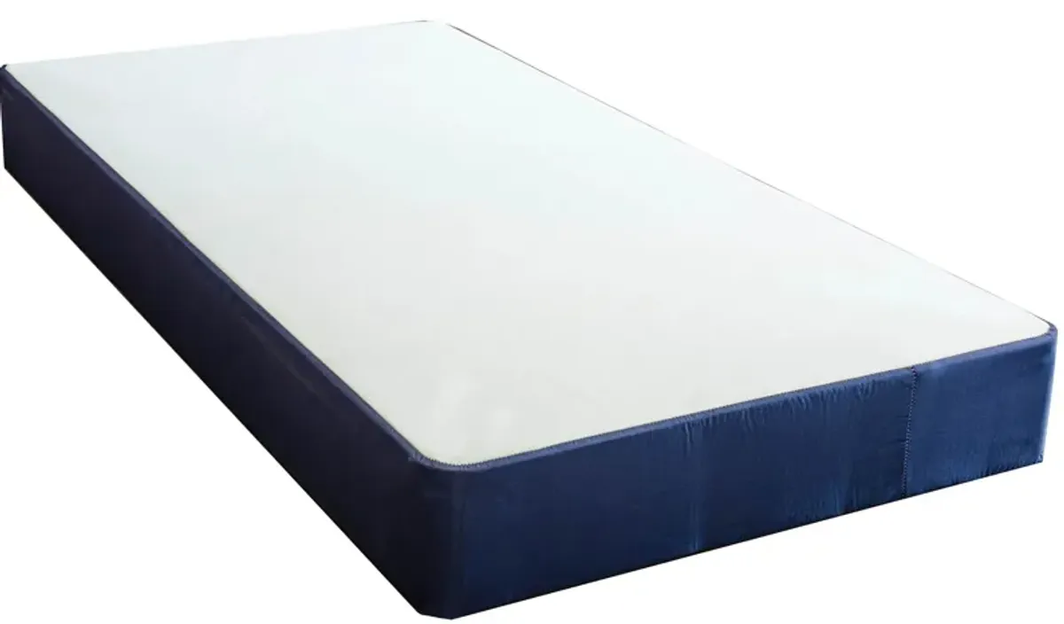 Magic Sleeper Border Vinyl Box Spring in Blue by Magic Sleeper