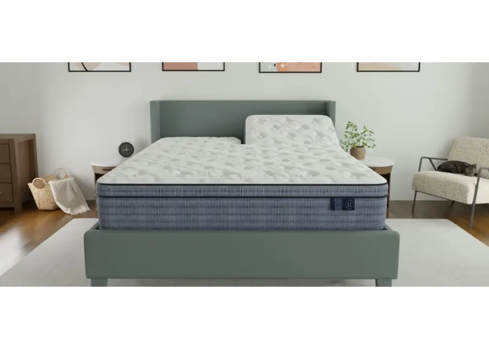 King Koil Elite Lux - Ellison Pillow Top Mattress - Split Head King