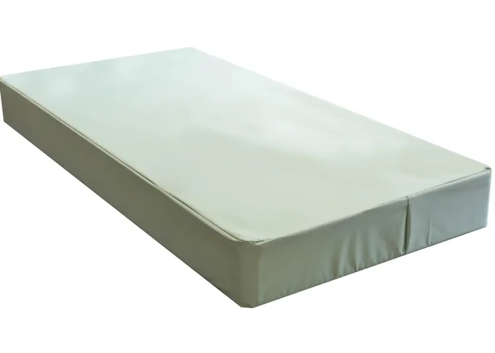 Magic Sleeper 2-Sided Vinyl Box Spring in Green by Magic Sleeper