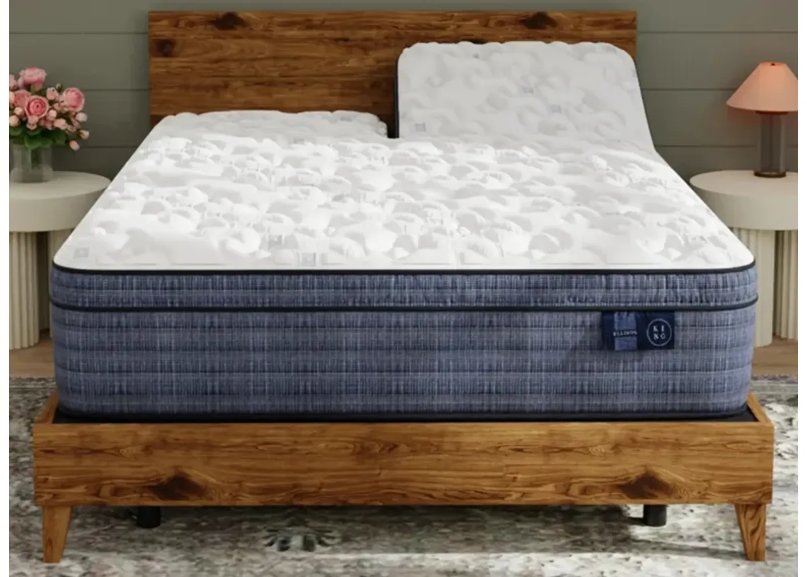 King Koil Elite Lux - Ellison Pillow Top Mattress - Split Head Queen