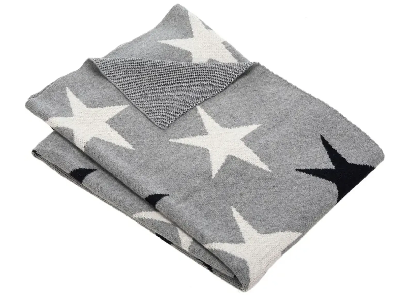 Star Baby Blanket in Gray by Safavieh