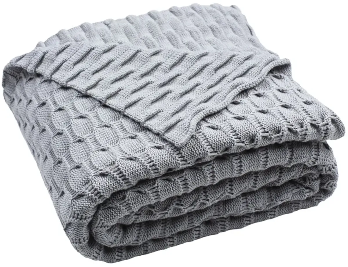 Noela Knit Throw by Safavieh