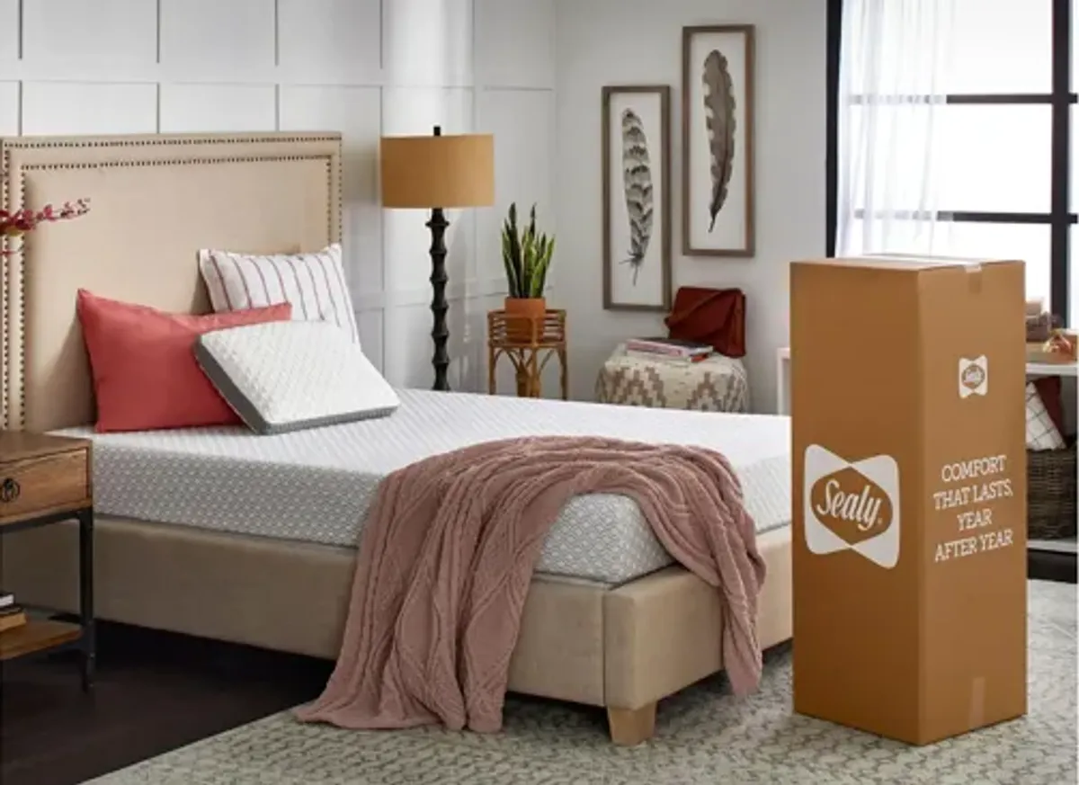 Sealy Cool + Clean 8" Medium Memory Foam Mattress