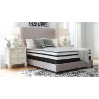 10-Inch Chime Hybrid Firm Mattress in a Box in White by Ashley Furniture