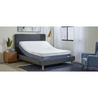 Chiro Pro Firm 13 Inch Hybrid Mattress in White by Mlily USA,