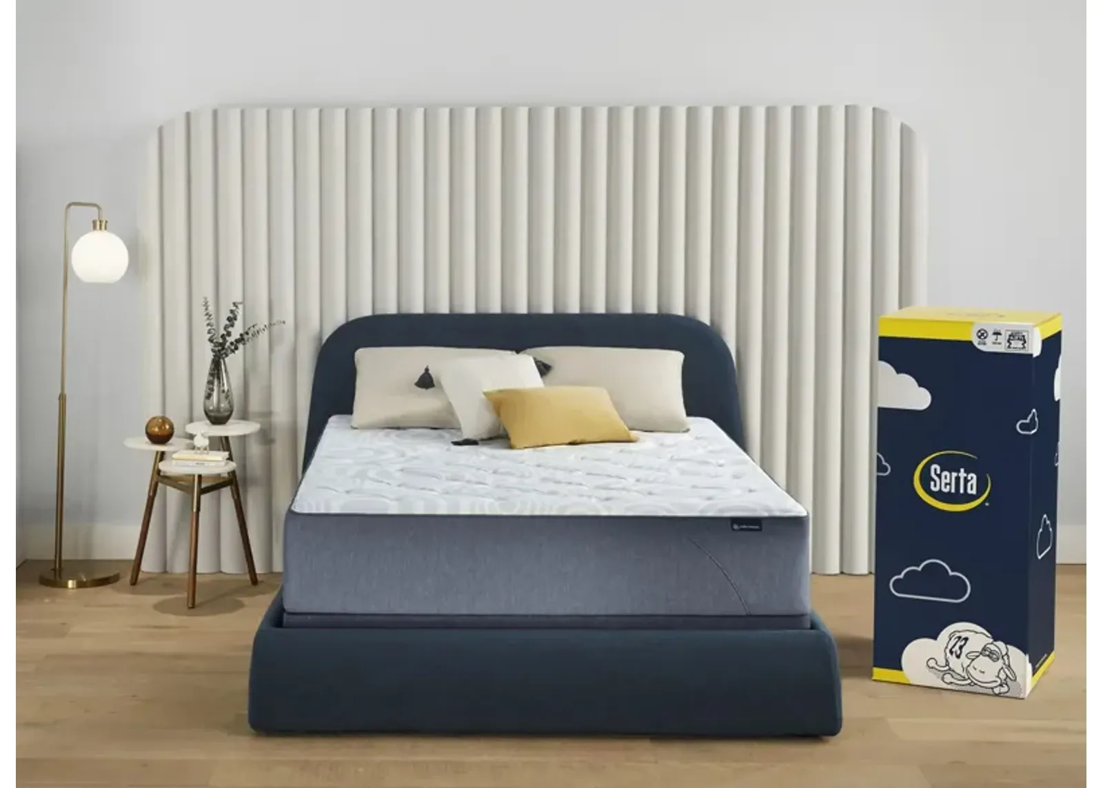 Serta Perfect Sleeper Tranquil Wave™ Hybrid Medium Mattress in a Box