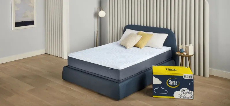 Serta Perfect Sleeper Nestled Night™ Gel Memory Foam Medium-Firm EZ Tote Mattress