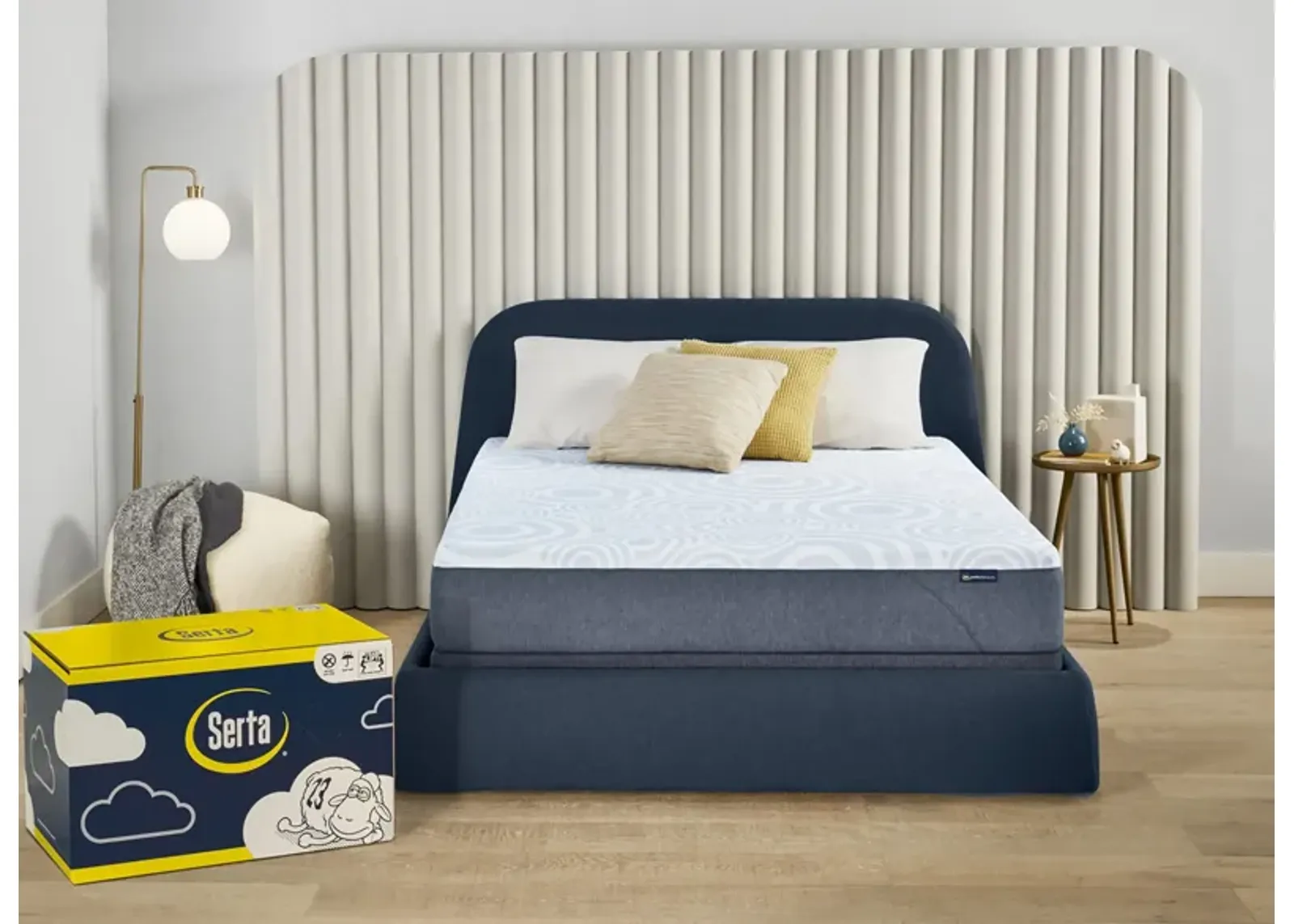 Serta Perfect Sleeper Nestled Night™ Gel Memory Foam Medium-Firm EZ Tote Mattress