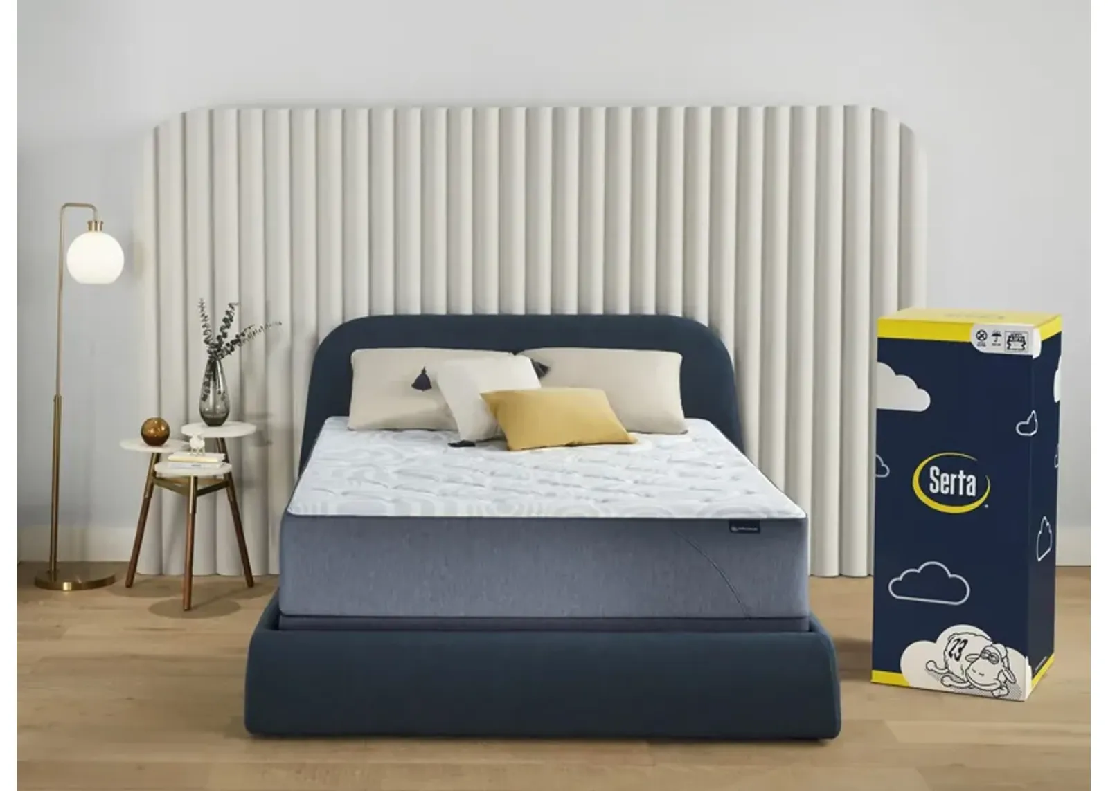 Serta Perfect Sleeper Tranquil Wave™ Hybrid Medium Mattress in a Box