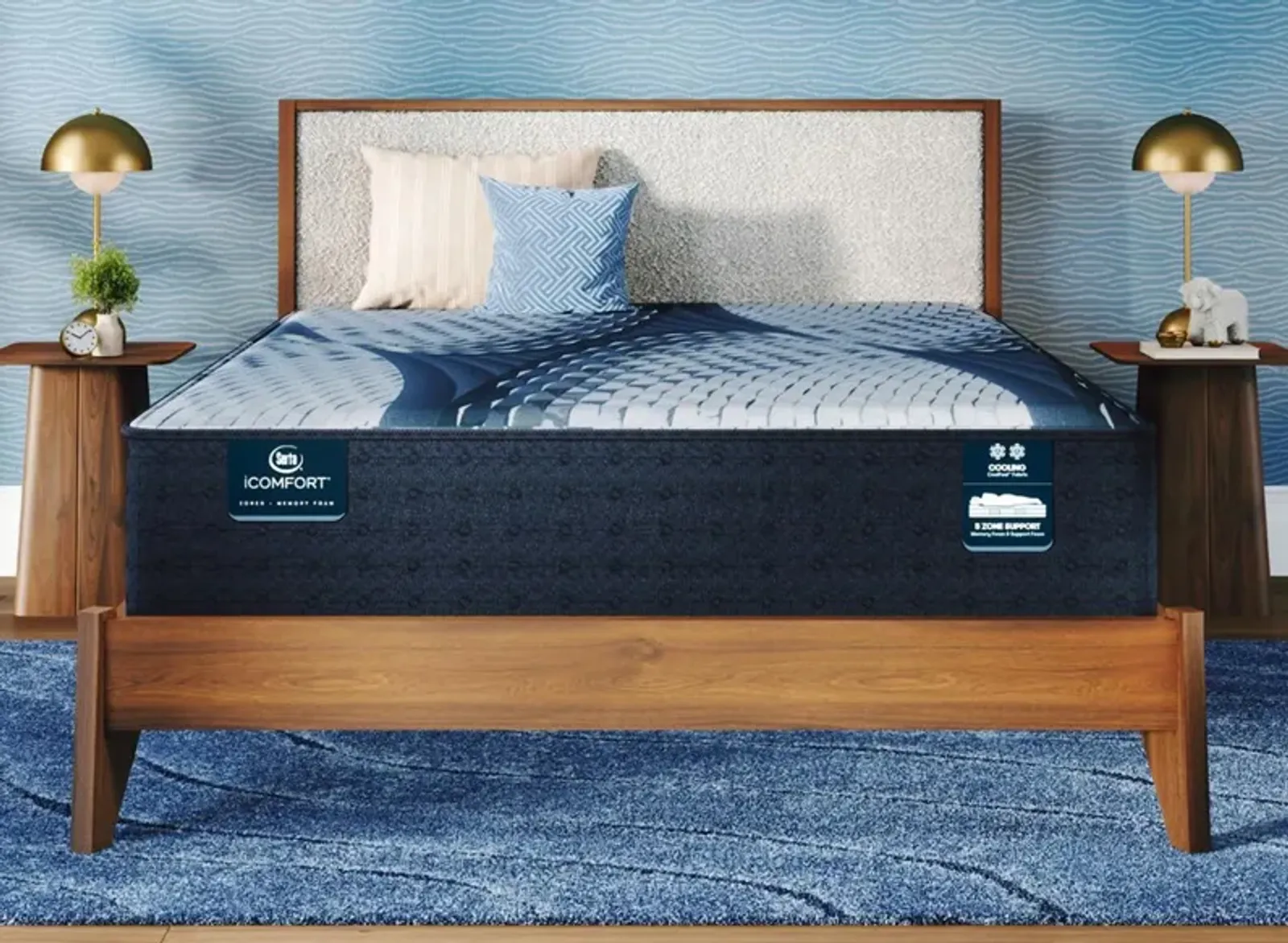 Serta iComfort Memory Foam Iona Plush Mattress