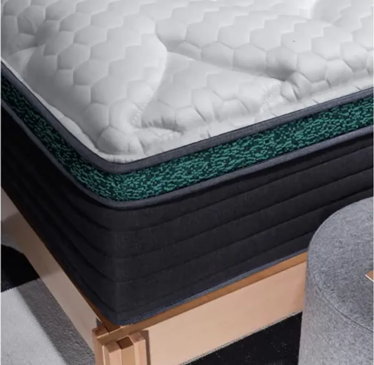 Helix Twilight Luxe Mattress with GlacioTex Cooling Cover