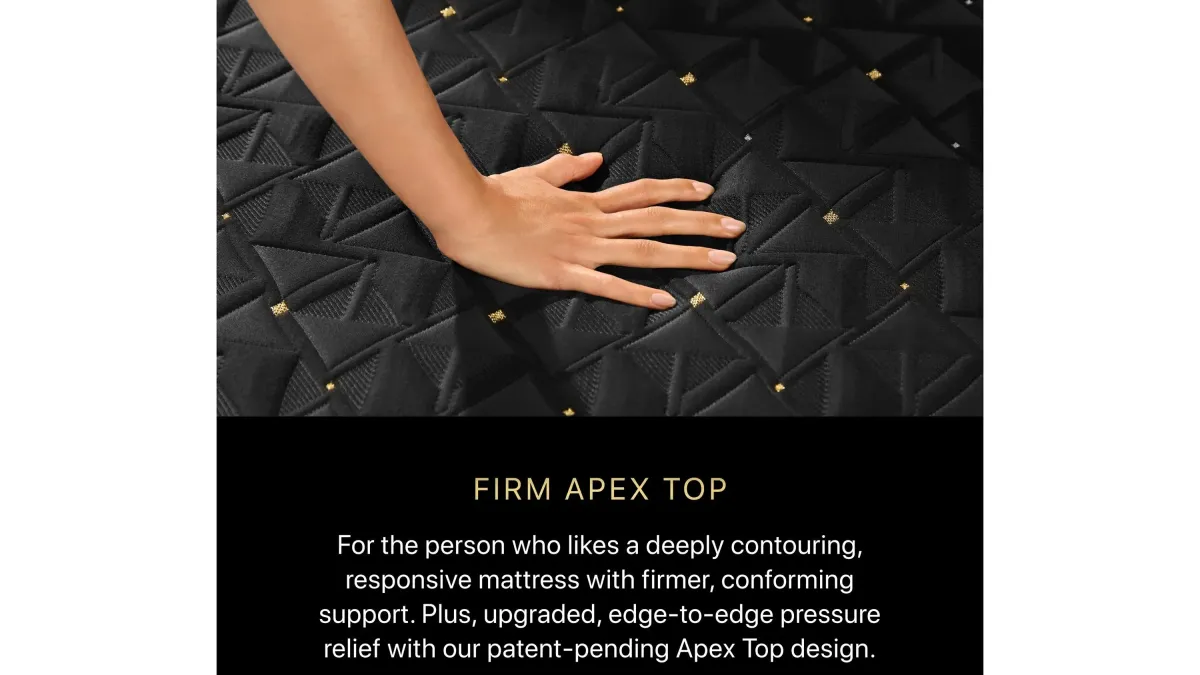 Beautyrest Black Hybrid Series Four Firm Apex Top Mattress