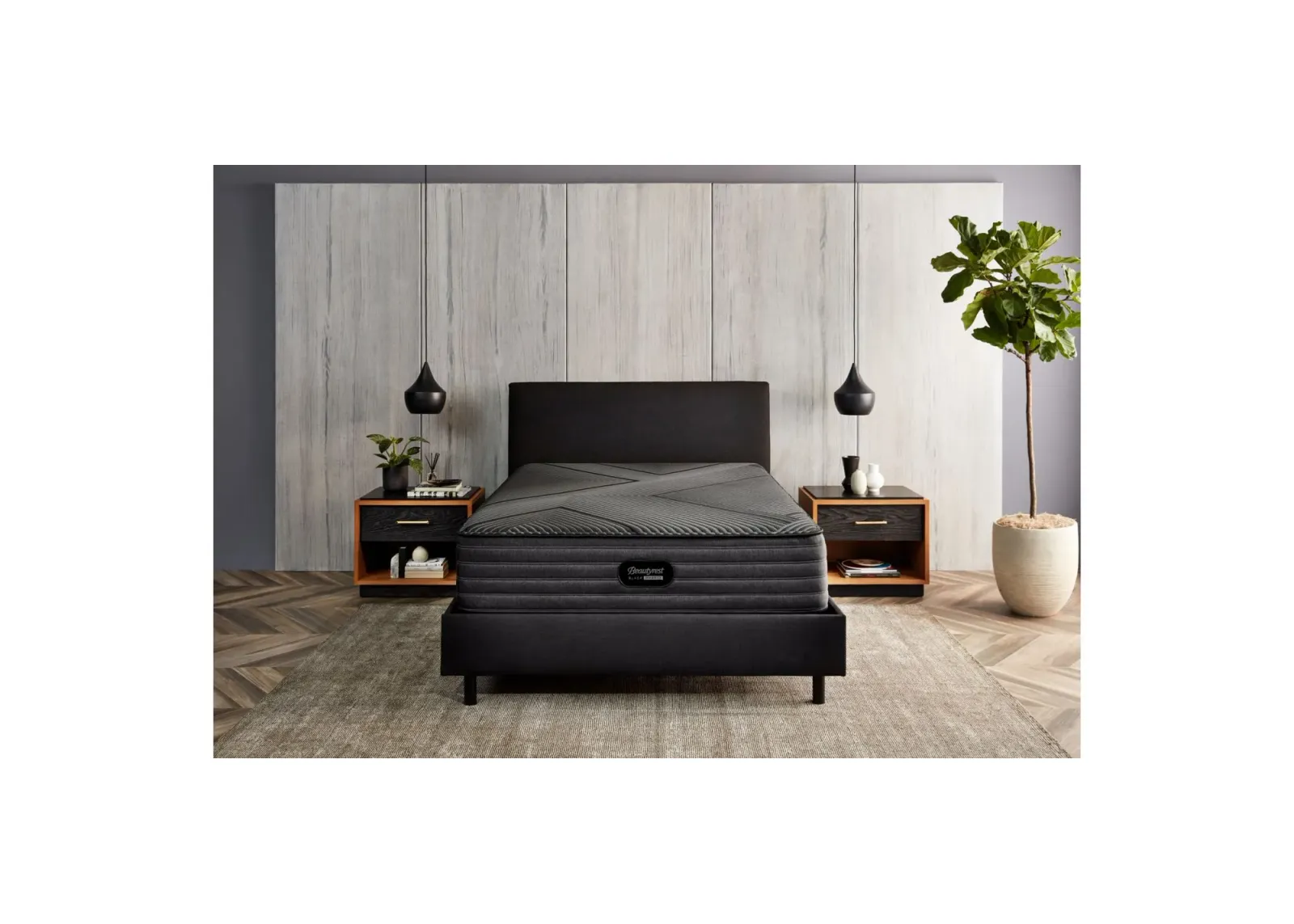 Beautyrest Black Hybrid LX-Class Firm Mattress in Black