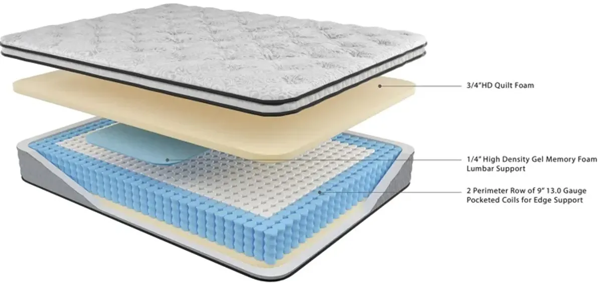 10-Inch Chime Hybrid Firm Mattress in a Box