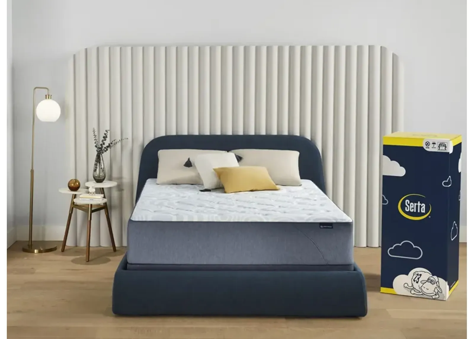 Serta Perfect Sleeper Tranquil Wave™ Hybrid Medium Mattress in a Box