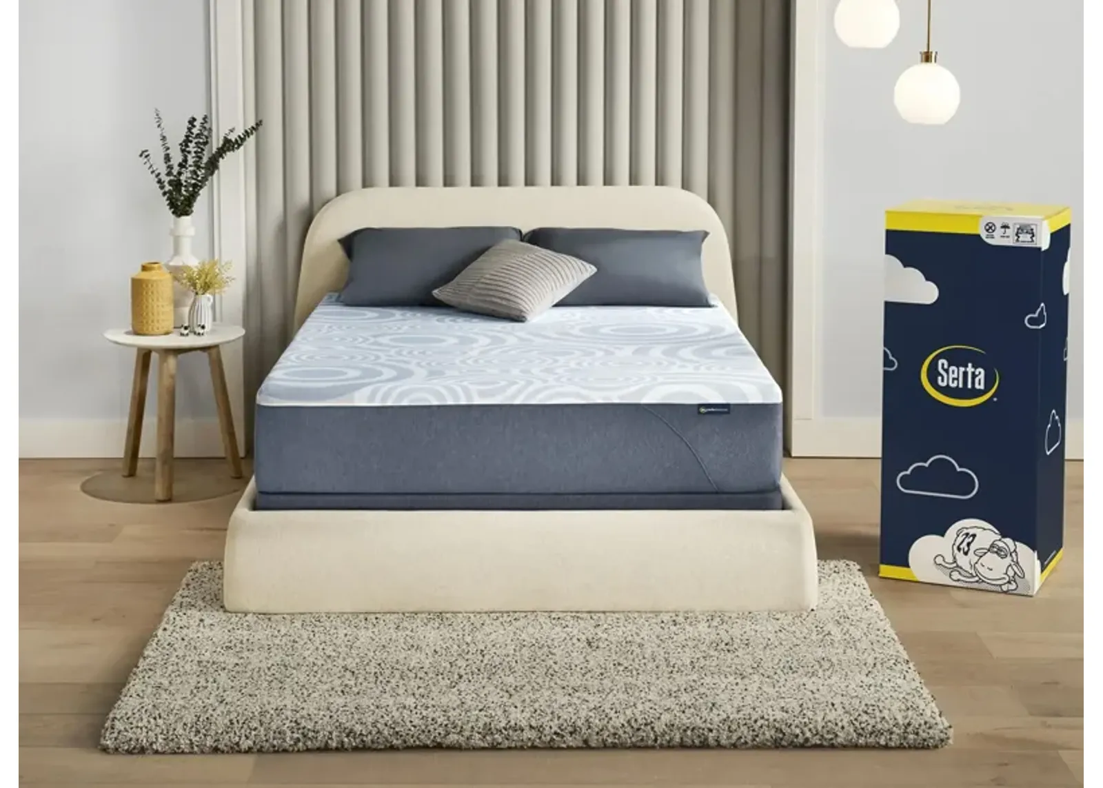 Serta Perfect Sleeper Splendid Slumber™ Gel Memory Foam Medium Mattress in a Box