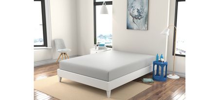 SleepI 10-inch Firm Gel Memory Foam Mattress in a Box in White by Corsicana Bedding