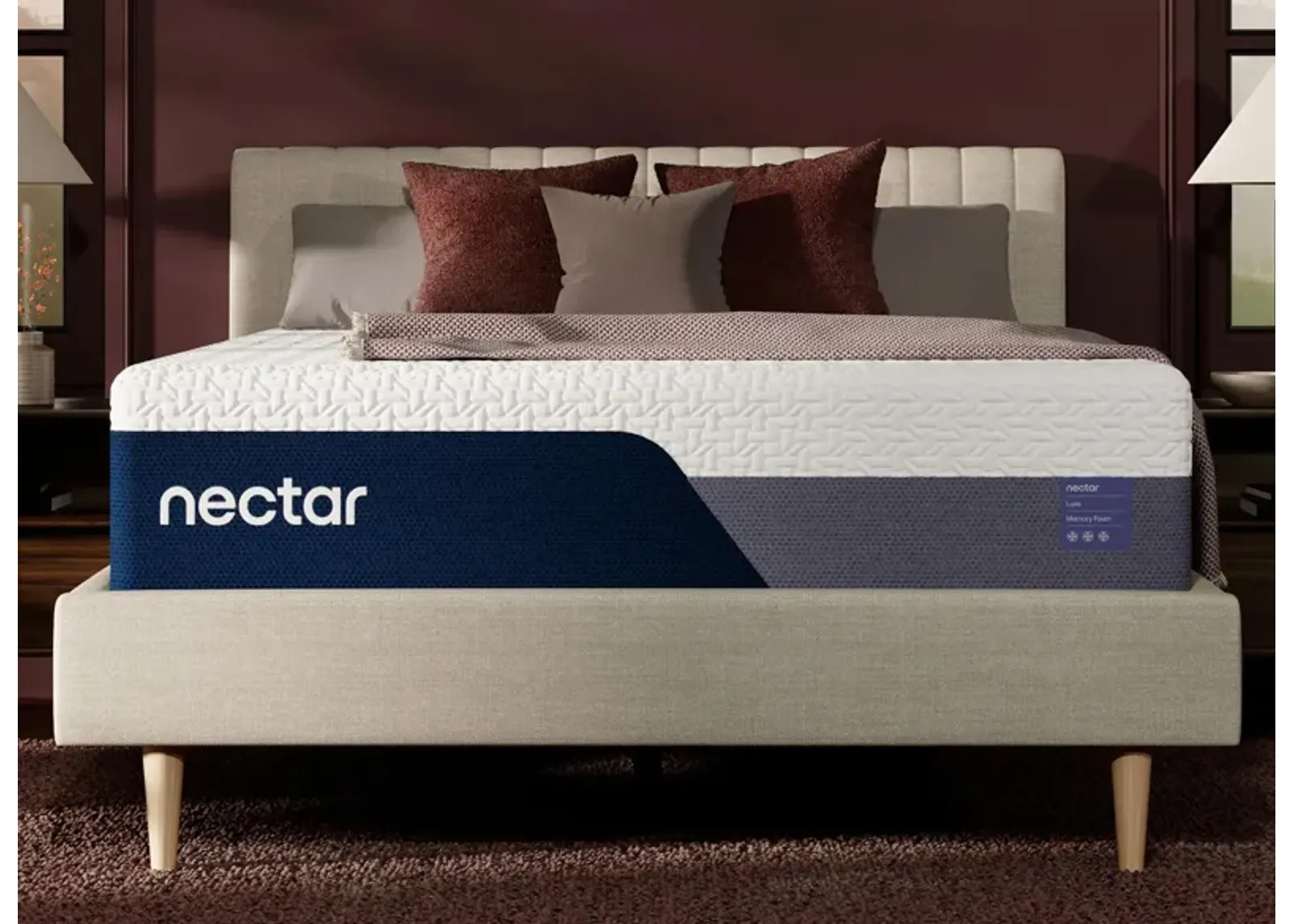 Nectar Luxe Medium Memory Foam Mattress by Nectar Brand