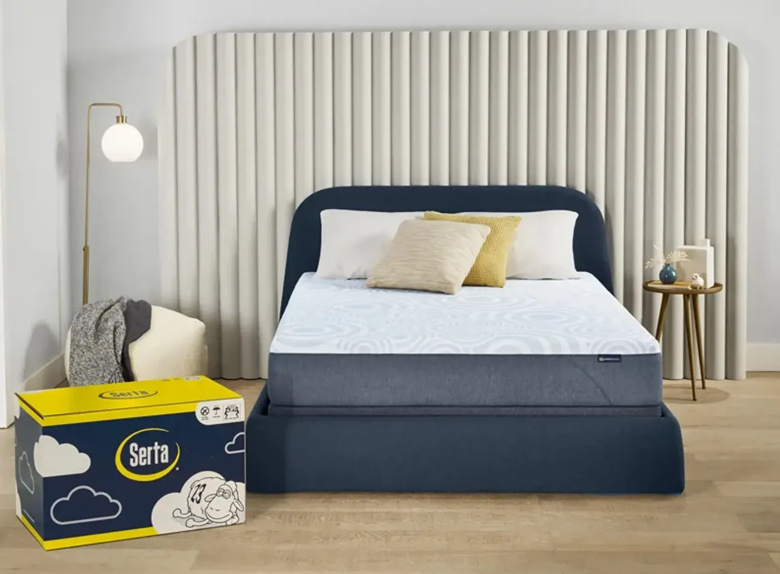 Serta Perfect Sleeper Nestled Night™ Gel Memory Foam Medium-Firm EZ Tote Mattress