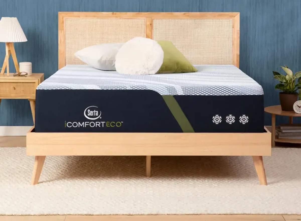 Serta iComfortECO™ F30LTX Firm Memory Foam Mattress with Natural Latex