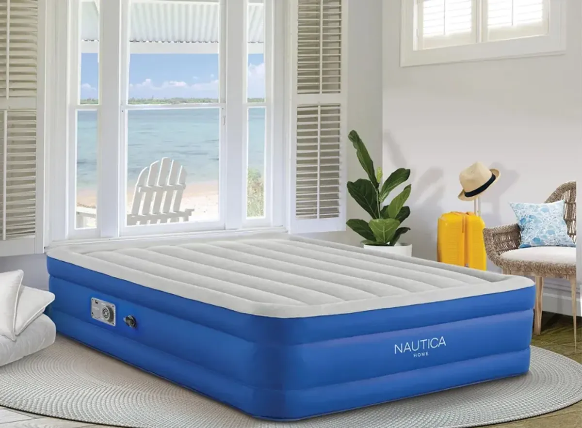 Nautica Plushaire Express Air Mattress in Blue by Boyd Flotation