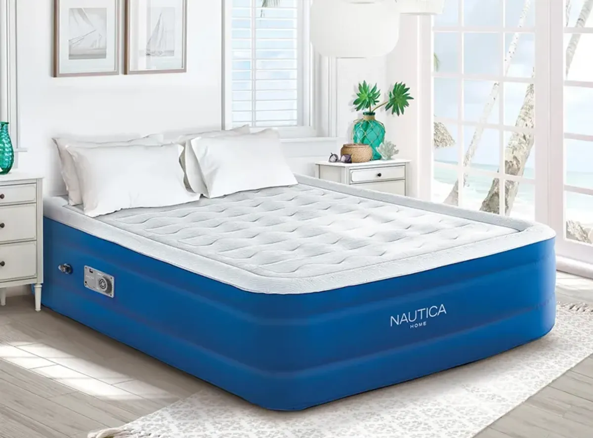 Nautica Support Aire Express Air Mattress in Blue by Boyd Flotation