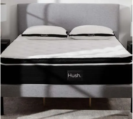 Arctic Luxe Hyrid Mattress in White by Hush Blankets