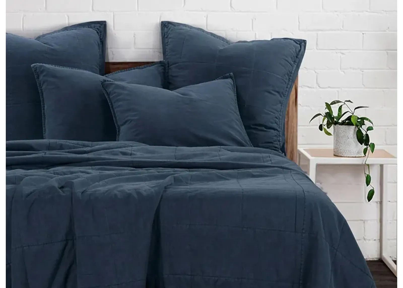 Detwyler 3-pc. Coverlet Set in Denim by HiEnd Accents