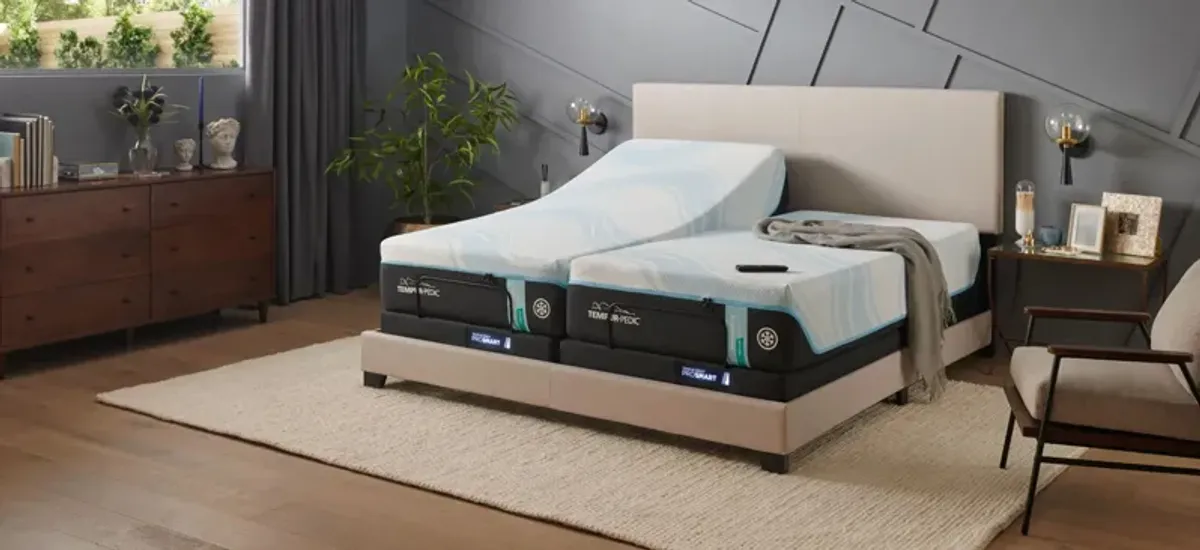 Tempur-Pedic ProBreeze 2.0 Medium Memory Foam Mattress - Split Cal King Set