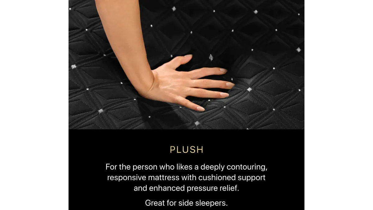 Beautyrest Black Hybrid Series Three Plush Mattress