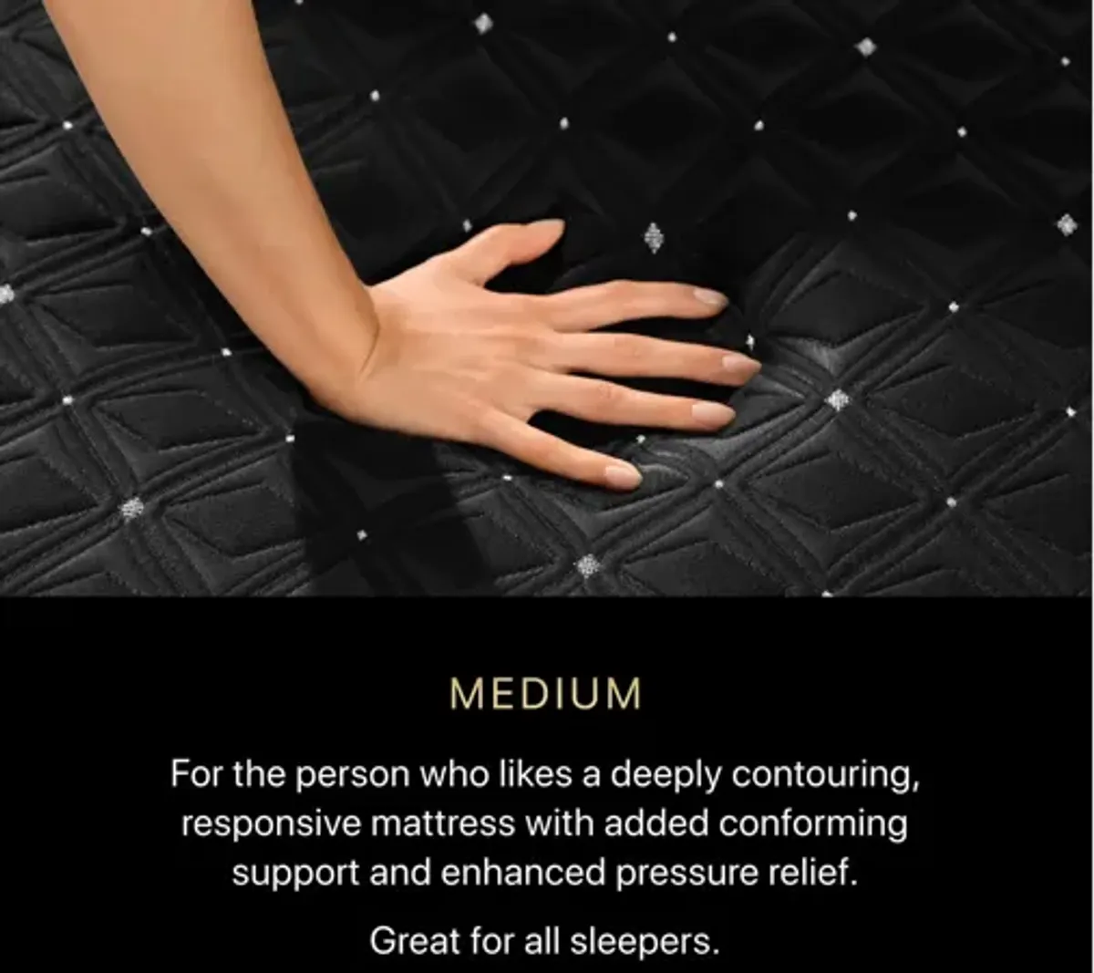 Beautyrest Black Hybrid Series Three Medium Mattress