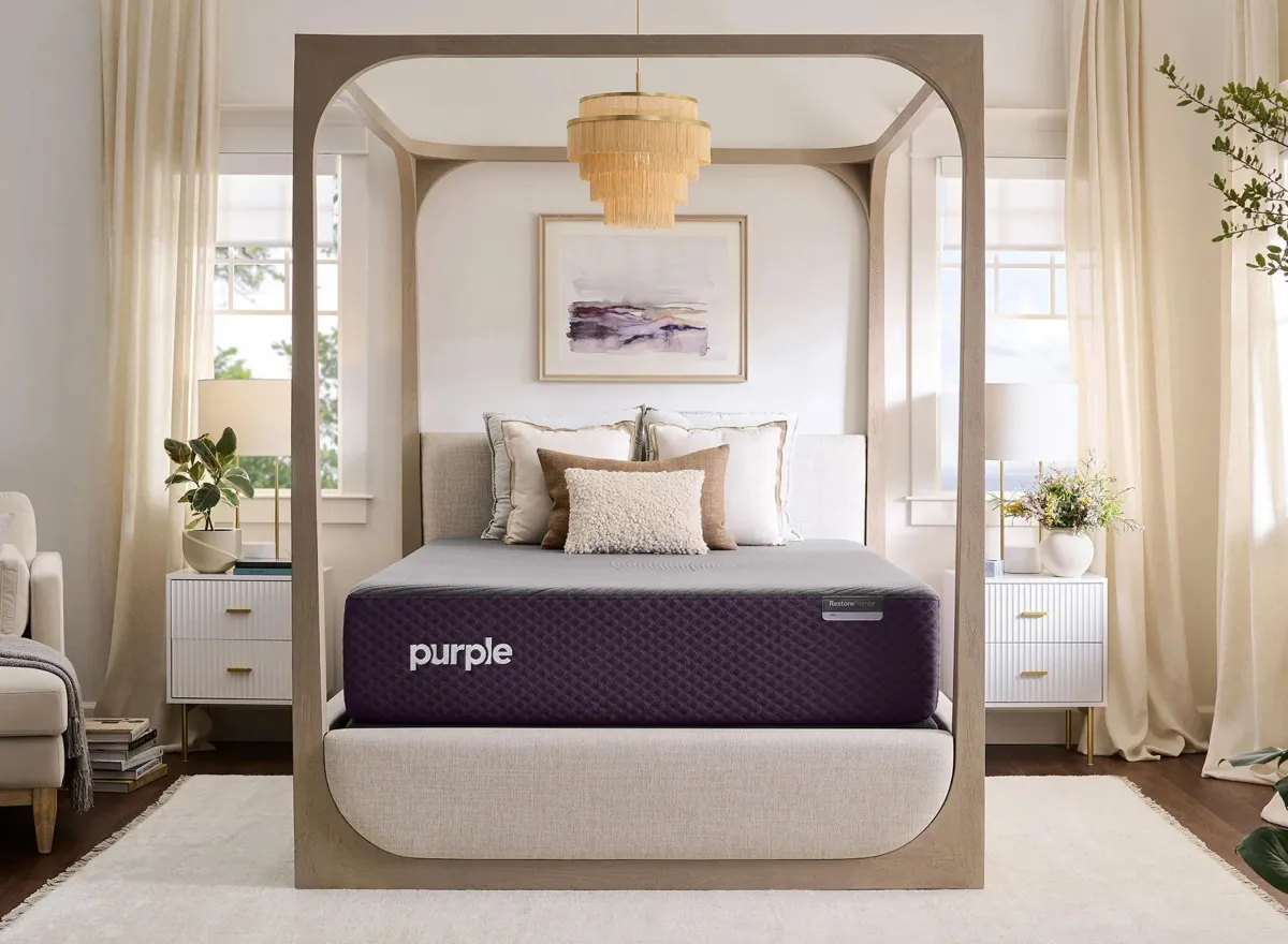 Purple RestorePremier™ Soft Hybrid Mattress by Purple Innovation