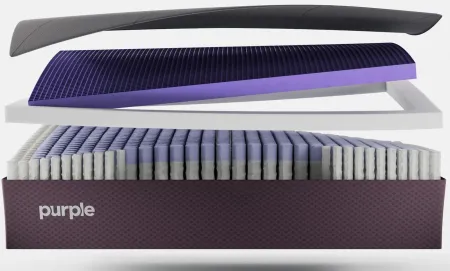 Purple RestorePremier™ Soft Hybrid Mattress - Split King by Purple Innovation