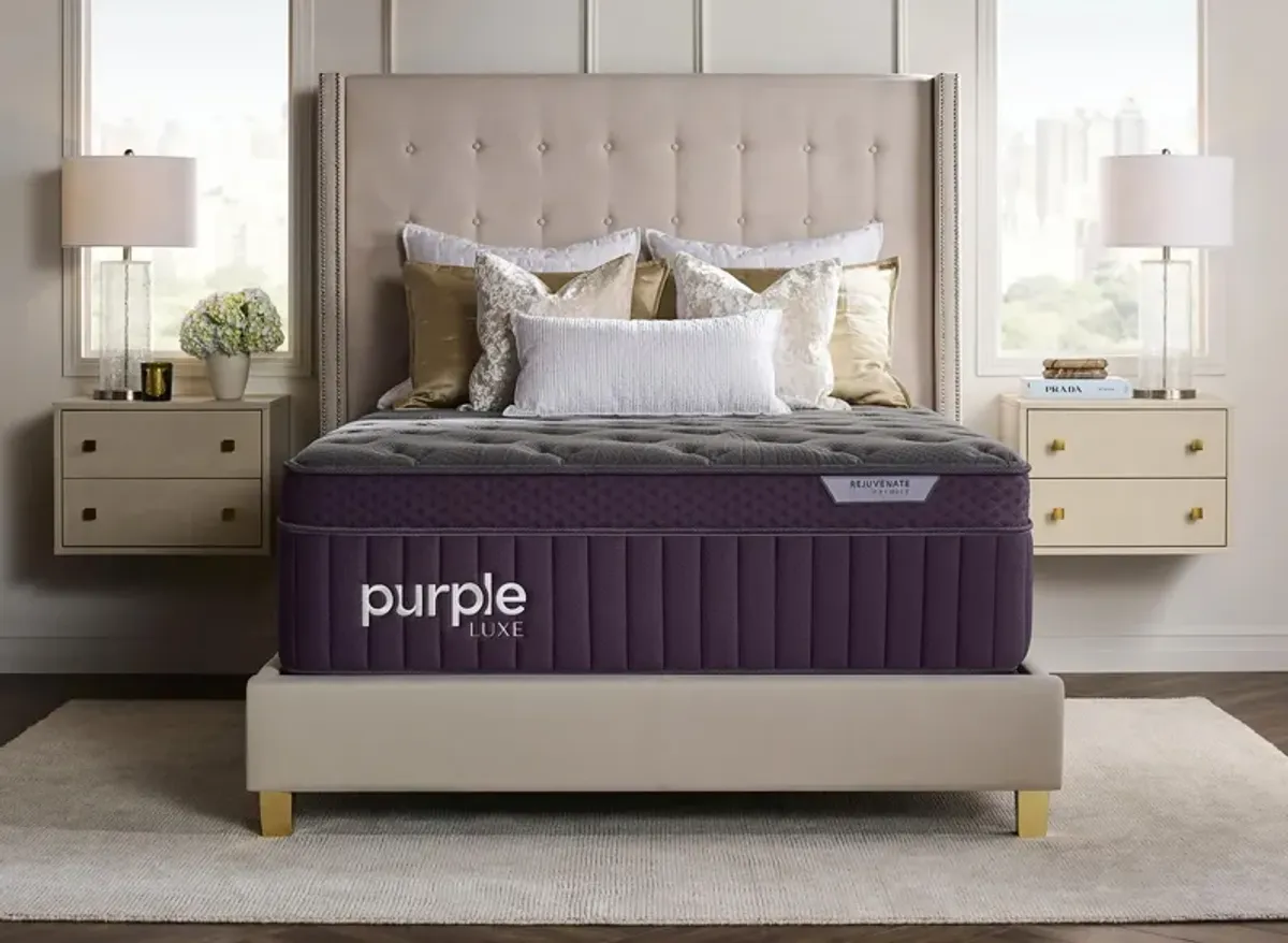 Purple Luxe RejuvenatePremier Medium Luxury Pillow Top Mattress - Split King