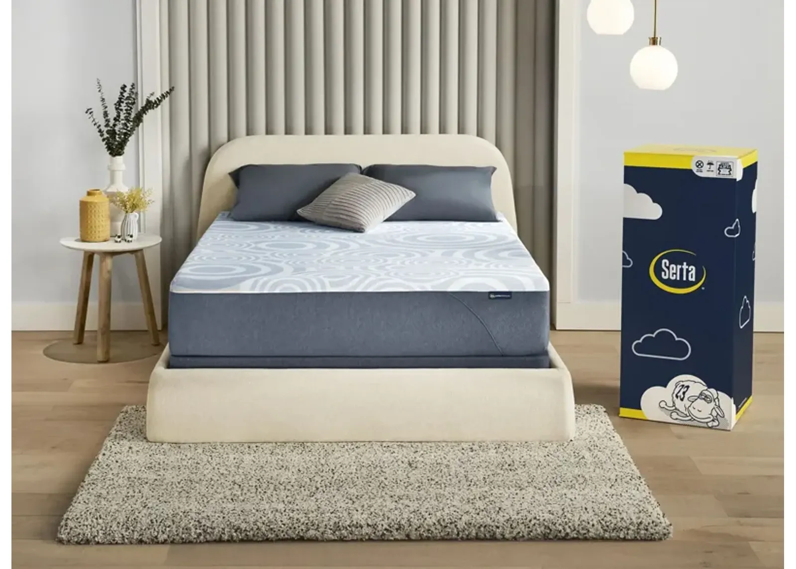 Serta Perfect Sleeper Splendid Slumber™ Gel Memory Foam Medium Mattress in a Box