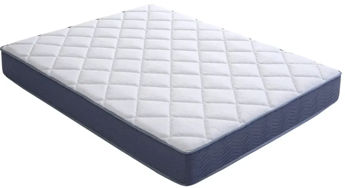 Value Hybrid 9 Inch Hybrid Mattress in Blue by Mlily USA,